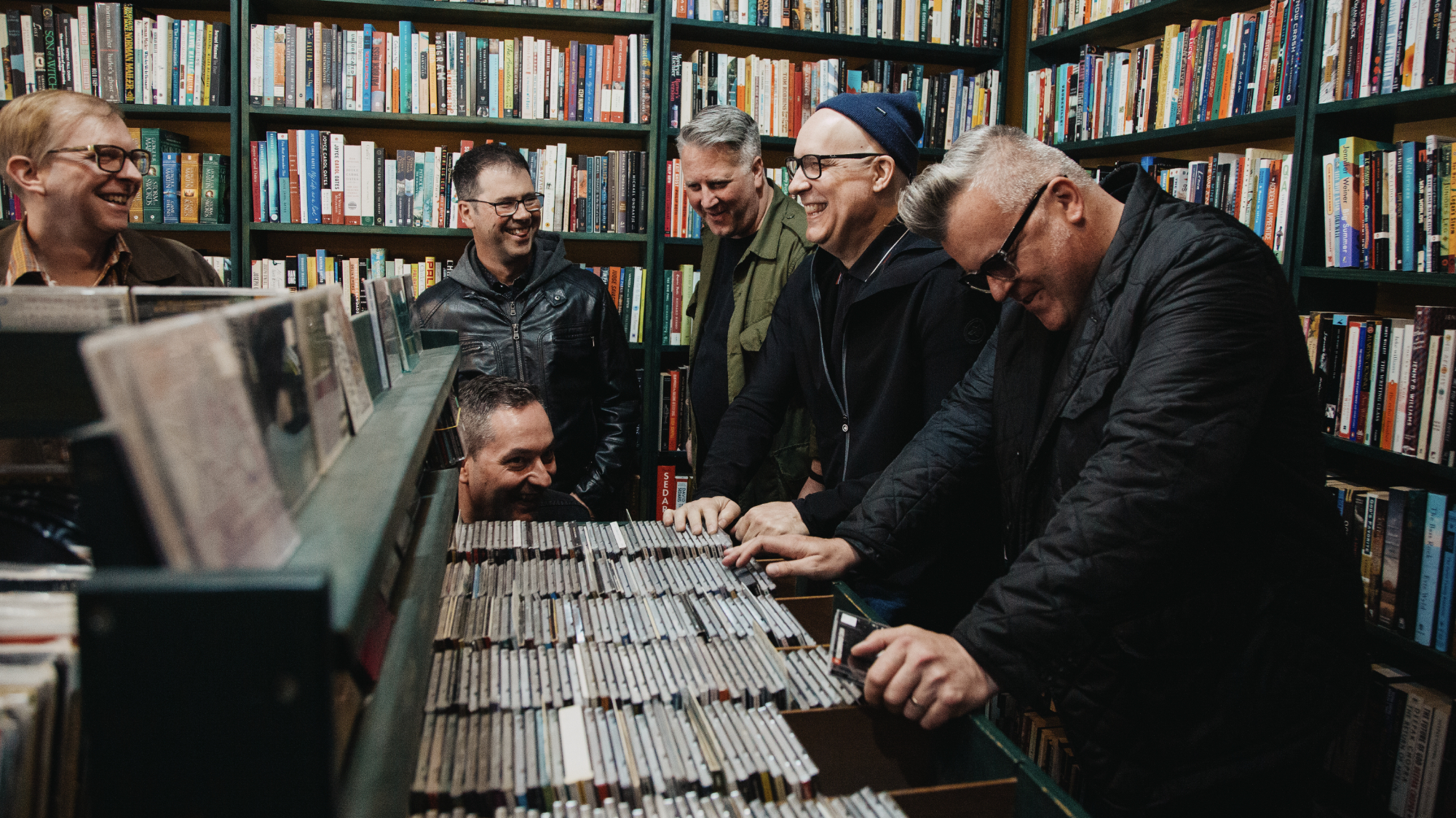 Soft Set at a record store
